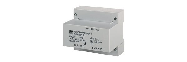 Trafo-Gleichrichter Modell 1001