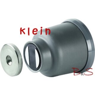 Arelec Magnet-Türfeststeller Wandmontage "klein"  braun