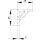 Zi Ikon Winkel-Sicherheitsschließblech für überfälzte Türen 9M49, mit drei Ankern - Winkelkante kantig OF=VERZINKT