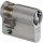 ZI Ikon Profil-Halbzylinder mit Universalschließung -  für alle Systeme ARCUS/AEP10/ASP MV - matt vernickelt L= 30 mm
