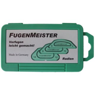 Fugenmeister Radienschablonen- Set 1486R
