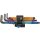 Wera 950 SPKL/9 SM HF Multicolour Winkelschlüsselsatz, metrisch, BlackLaser, mit Haltefunktion