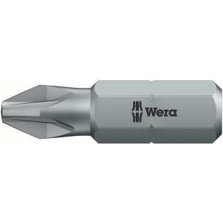 Wera 855/1 Z Kreuzschlitz-Bit L=25 mm, PZ 1