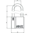 ABLOY PROTEC² Zylinderhangschloss - System D11, G330