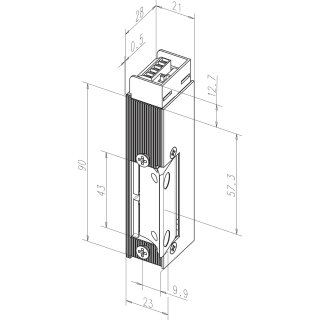 effeff Elektro-Türöffner 142U400-----Q34