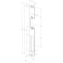 effeff Flachschließblech 186, Mit Fix®-Rillen,...