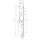 effeff ProFix® 26B, ProFix® 2, eckig Edelstahl 4 - Links