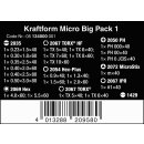 Wera Kraftform Micro Big Pack 1 Elektroniker-Schraubendrehersatz