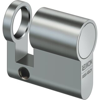Zi Ikon 1532 Blindzylinder Profil-Halbzylinder MG - matt gebürstet 65 mm