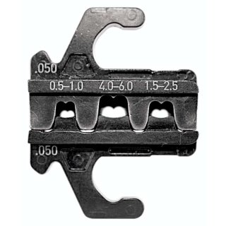 Rennsteig Crimpeinsatz für MultiCrimp® 0,5 – 1,0 mm² / 1,5 – 2,5 mm² / 4,0 – 6,0 mm²