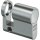 Zi Ikon 1532 Blindzylinder Profil-Halbzylinder MP - messing poliert 45 mm