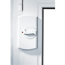 Zi Ikon Fenster- und Balkontürensicherung Krallfix® 1 mit Drehknauf Weiß WS (RAL 9016)