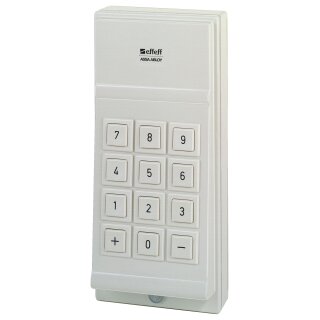 effeff 42140 Mini-Türcodegerät, Aufputz; Innenbereich; Grauweiß (RAL 9002)