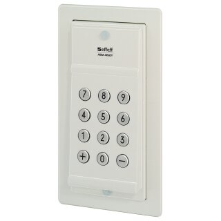 effeff 42143 Mini-Türcodegerät, Unterputz; Außenbereich; Grauweiß (RAL 9002)