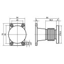 effeff Haftgegenplatte 838-2P-------00