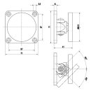 effeff Haftgegenplatte 838-3--------00