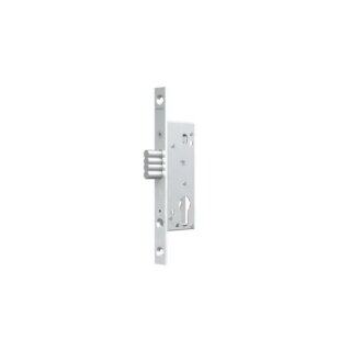 OneSystem Riegelschloss N1503 Euro-Profilzylinder - DIN L/R, Flachstulp kantig Edelstahl