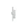 OneSystem Riegelschloss N1503 Euro-Profilzylinder - DIN L/R, Flachstulp abgerundet Edelstahl